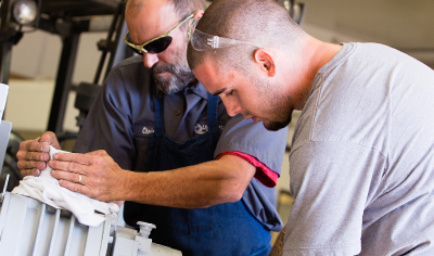 Universal Blower Pac Team Working