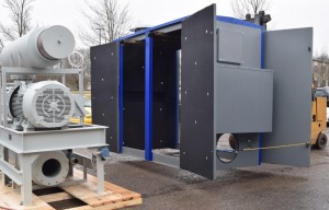 Direct Drive blower system and noise enclosure